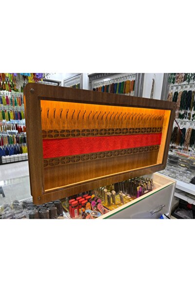 Ayaz Tesbih 30 Tesbih Kapasiteli Led Işıklı Koleksiyonluk Tesbih Dolabı