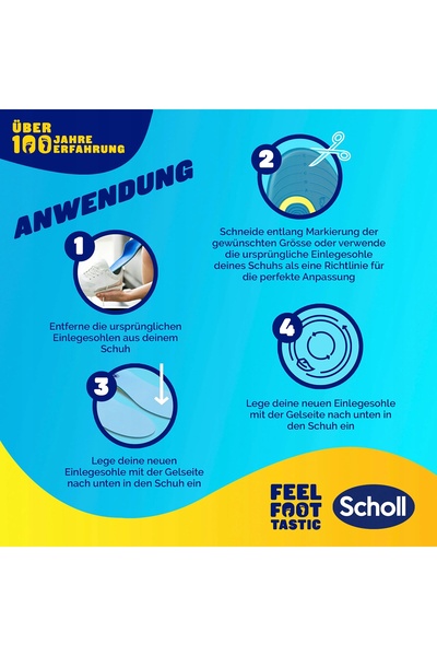 Scholl Branțuri GelActiv Everyday Gel pentru încălțăminte zilnică 35.5-40.5
