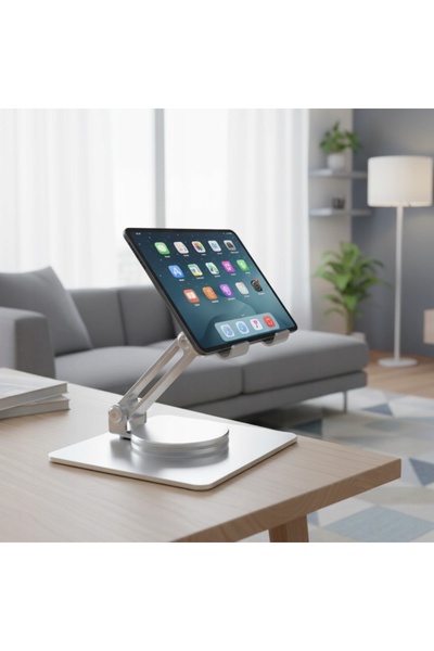 Spacetronik Suport rotativ pentru tabletă/telefon, antiderapant SPP121S 360 °...
