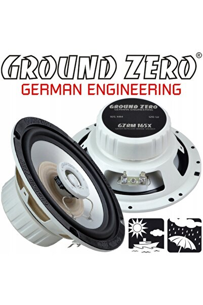 NO BRAND Difuzoare marine pentru iaht 16,5cm / 165mm - Ground Zero GZRM165X