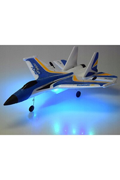 Jokomisiada Avion de spectacol aerian, ușor, pliabil, din spumă, cu LED și al...