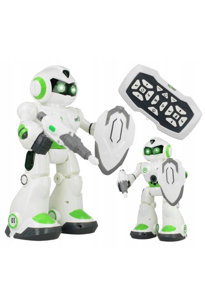 Stator Mână robot cu telecomandă pentru programare, mers, dans și LED-uri