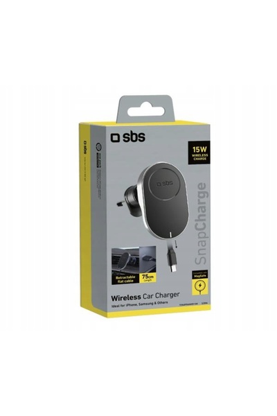 NO BRAND Suport smartphone SBS cu încărcător wireless pentru MagSafe pentru i...