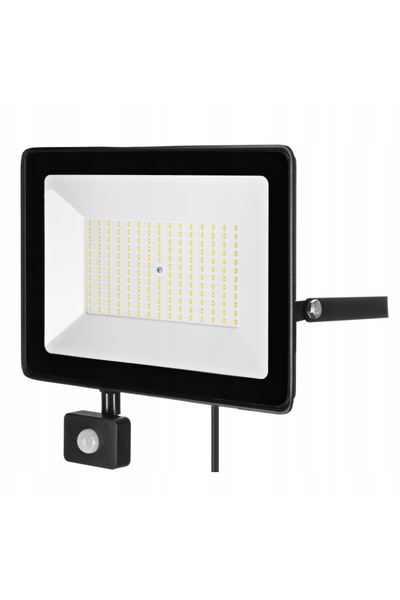 NO BRAND Proiector LED 150W cu senzor de mișcare, tip halogen, slim