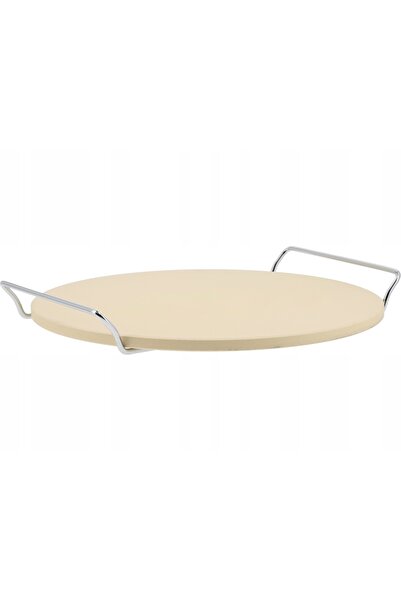 yato Piatră pentru pizza și pâine, rotundă, 30cm, pentru grătar și cuptor, cu...