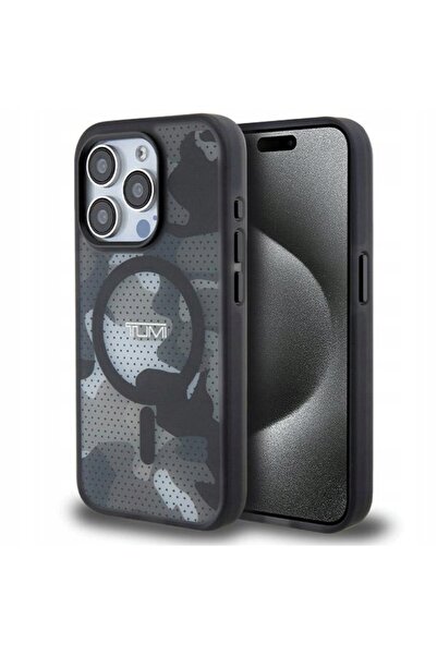 Apple Tumi TUHMP15LTCAMK iPhone 15 Pro, Husă Originală MagSafe