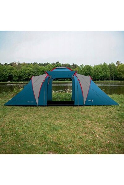 NO BRAND Cort de camping Nils Camp NC6031 Highland pentru 6 persoane, imperme...