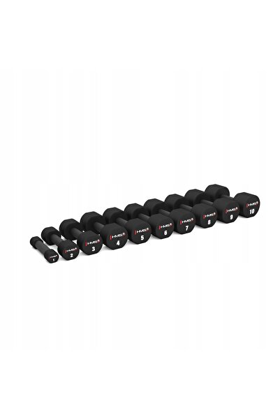 HMS Set gantere 2x9kg 18kg, solide, durabile, sigure