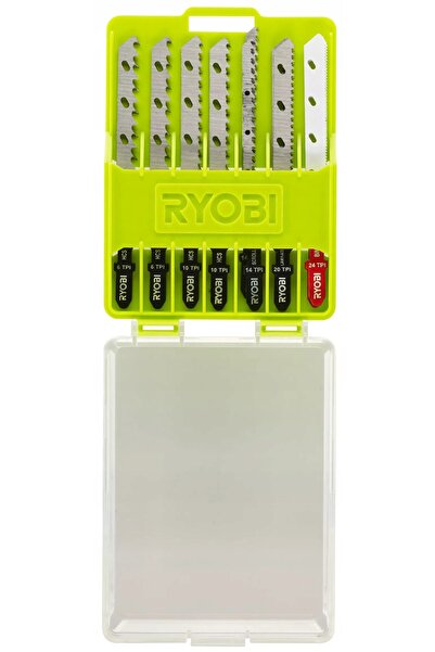 Ryobi RAK10JSBWM Set de 10 lame pentru fierăstrău pendular pentru lemn și metal