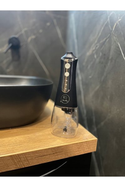 NO BRAND Irigatoare bucală cu apă fără fir, puternică, cu 5 duze, HEELLY Negru