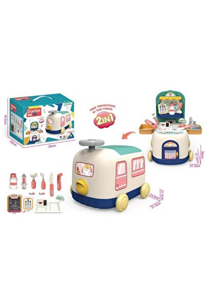 PlayFun Doctor Set (11 pieces) - Toy for Children, Role Play, Crafts and Imag...