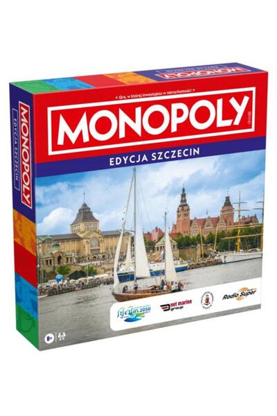 Winning Moves Joc de societate MONOPOLY Ediția Szczecin Multicolor