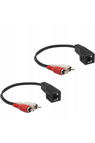 Spacetronik Adaptor 2RCA cu LAN SPA-A03