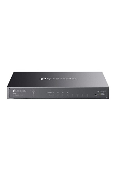 Omada Switch Gigabit cu 8 porturi, cu 4 porturi PoE+, SG2008P