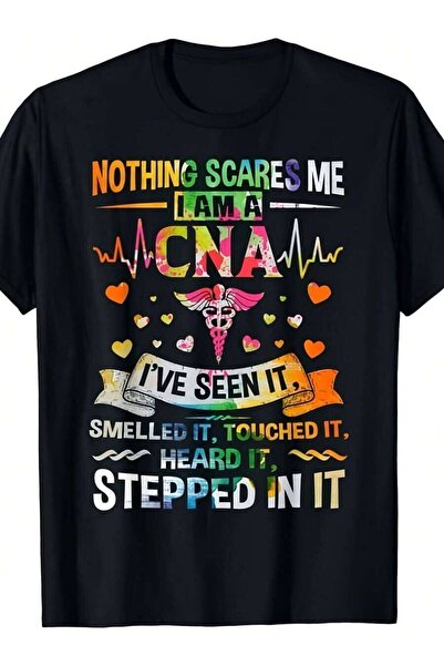NOURAM Men's Funny Nurse-Shirt – Fearless, I'a Medical Humor-Themed Shirt, Fe...