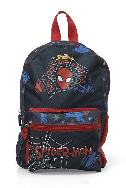 SPIDERMAN Anaokulu Çantası Erkek Çocuk Lacivert BTS LACI SPI BPCK