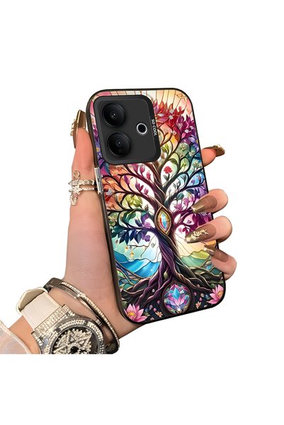 Hontinga Vivo V60 Lite 5g Compatible Silicone Edge Hard Back Case Couple Phon...