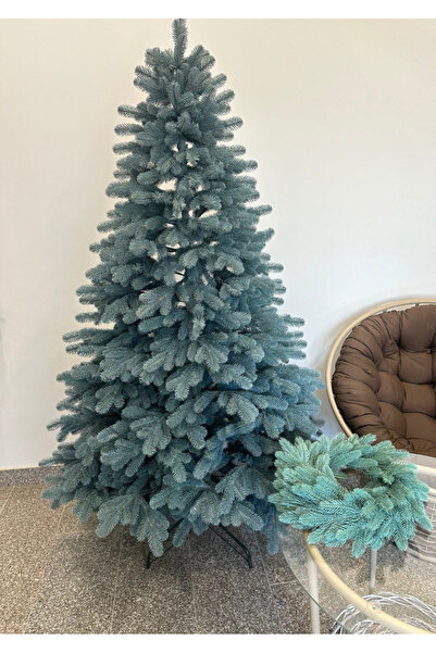 ChristmasExpress Изкуствена елха ЕЛИТ НОБИЛ синя, 230 см, 100% PE)