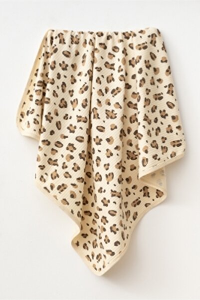 Leopar Desenli 80*90 Battaniye