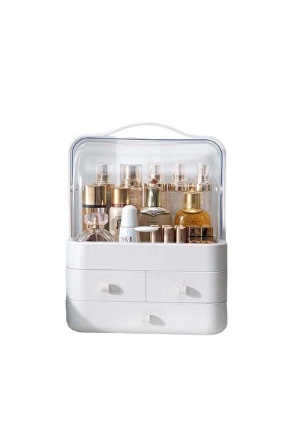 Generic Cutie Depozitare Plastic pentru Cosmetice, 34x26x18 cm
