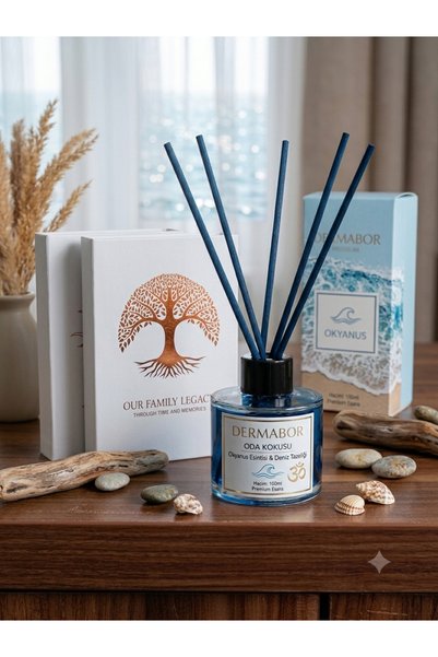 Dermabor Decorative Book 2Liset (Tree of Life & Sun) Ocean Room Fragrance wit...