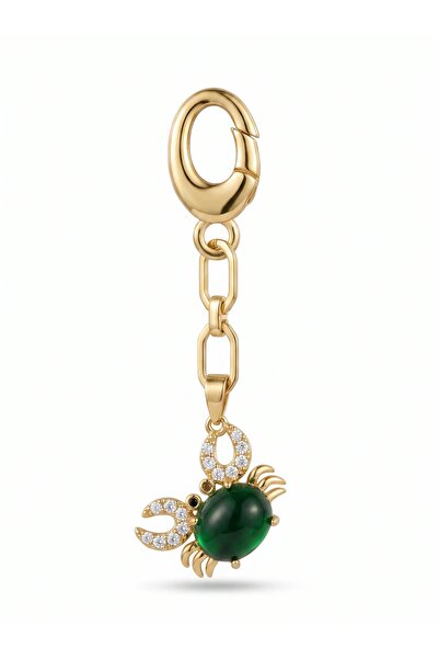 Rüzgar Alaz Bikini Charm Crab Green