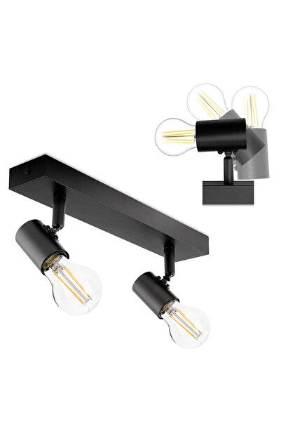 Lumiled Plafonieră SPOT TUBA Reflector Halogen 2x E27 GLASA