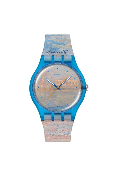 Swatch SO29Z150 Monet's Palazzo Ducale Unisex Kol Saati