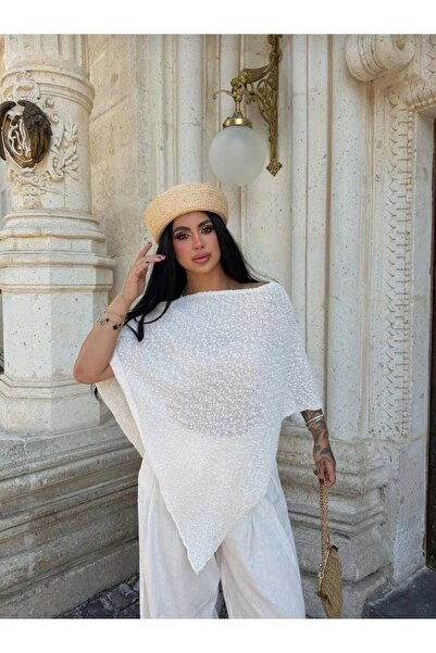 VIORA FASHION ملابس تريكو غير متماثلة بياقة قاربية