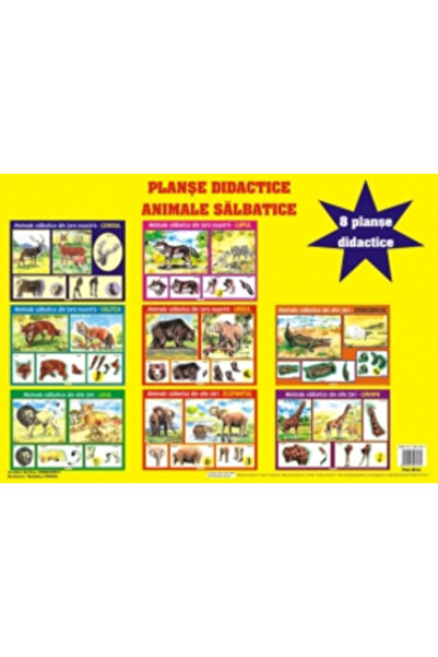 ERC PRESS Planse: Animale salbatice