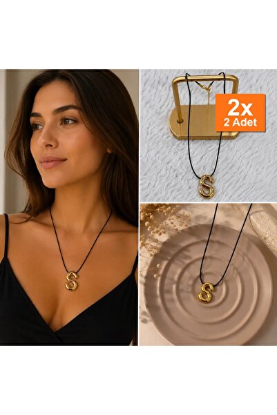 Bozhi Necklace Steel Black Business Woman Style