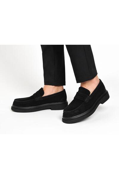 TRENDYSHOSE 1128 Thick Sole Comfortable Natural Leather Men's Casual Shoes