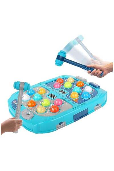 Generic Whack A Mole Game for Toddlers, Pounding Toy for 3 to 8+ Kids, Intera...