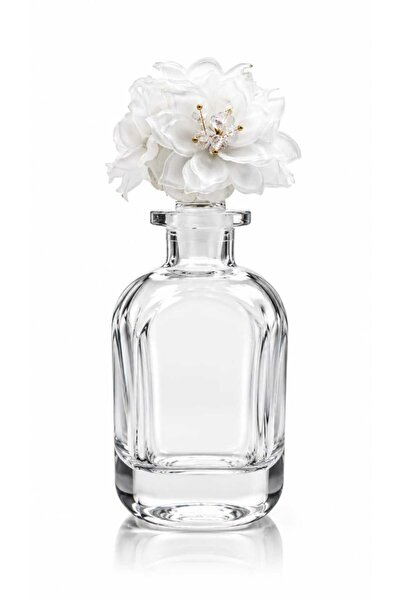 Radin Decorative Empty Glass Perfume Oil Bottle Autumn Leaf Design Refillable
