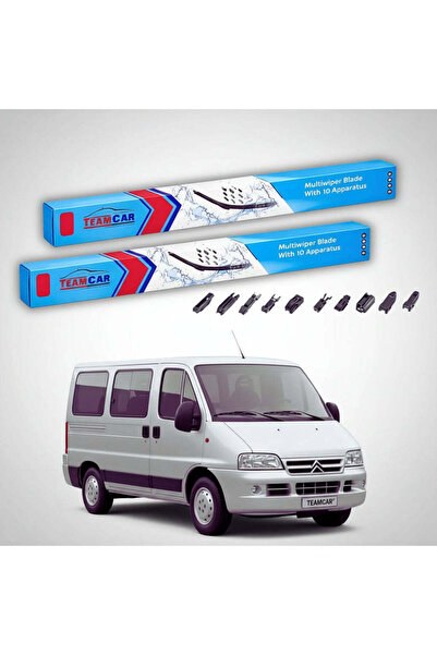 TEAMCAR Wipers Citroën Jumper U5 23 1994-2006 | Front Set Flat Premium – Team...