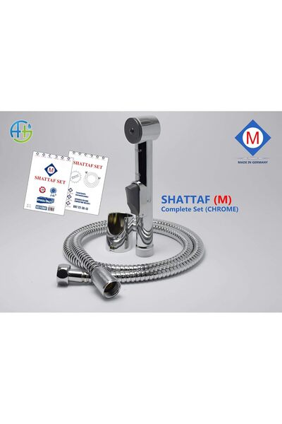 Other Complete bathroom bidet set in silver color from Made in Germany, consi...