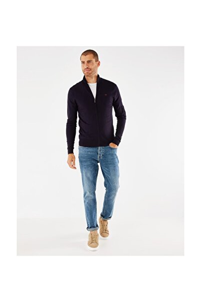 MEXX Fashion Steeve Παντελόνι Τζιν Ελαστικό σε Ίσια Γραμμή Μπλέ