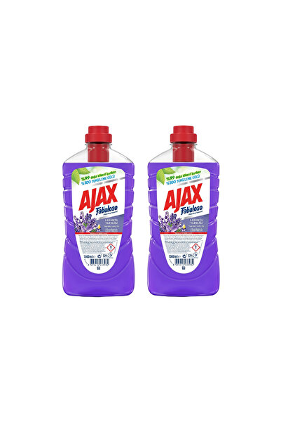 Ajax FABULOSO LAVANTA TAZELİĞİ YÜZEY TEMİZLEYİCİ 1000ML (2 ADET)