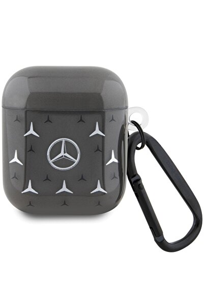 Mercedes-Benz Lifestyle Mercedes MEA28DPMGS Θήκη AirPods 1/2 μαύρη με σχέδιο ...