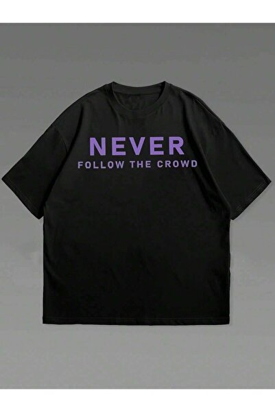 NOURAM Men's Summer Casual Printed TShirt Set NEVER Follow The Crowd Graphic ...