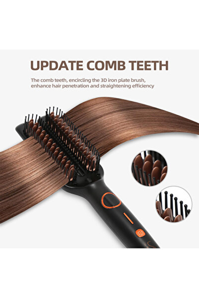 Generic Brand Professional Heated Styling Brush, Ionic Ceramic Hot Hair Brush...