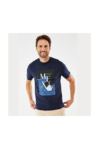 MEXX T-Shirt Με Λαιμόκοψη