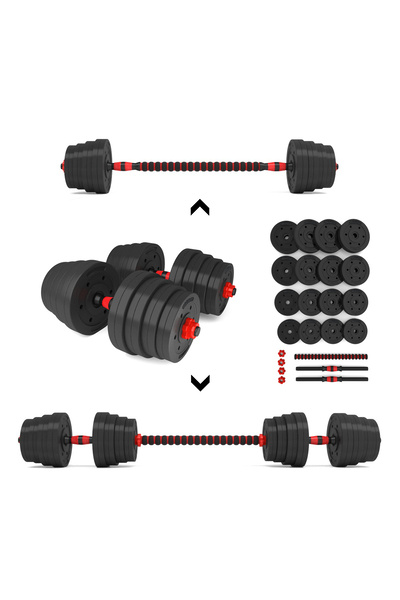 HMS Set de gantere/bară compozită SGP – 20 kg