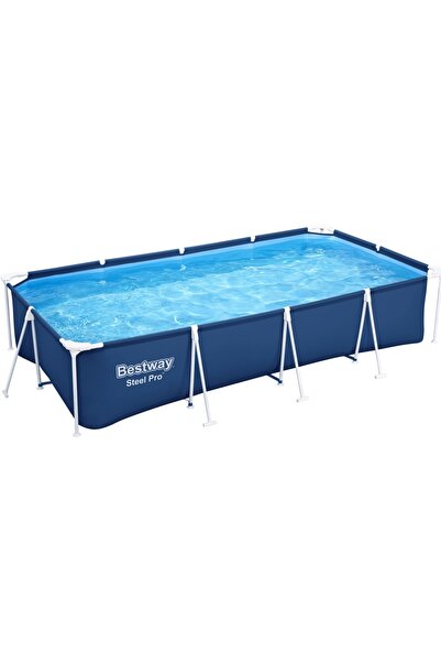 DacEnergy Piscina cu Cadru Metalic Steel Pro, 400x211x81 cm, Volum 5700 L, Dr...