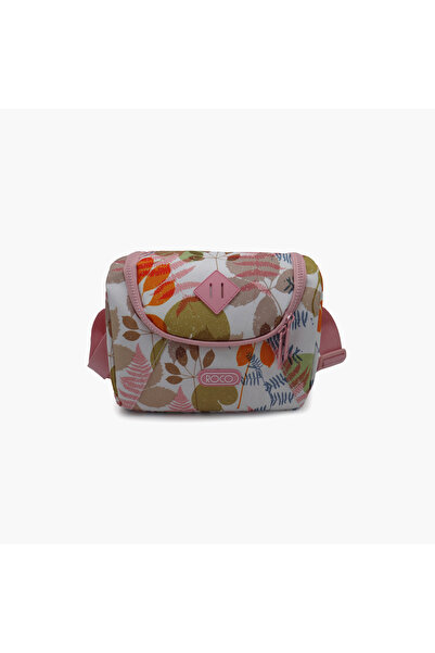 Roco Floral Lunch Bag for Girls 5-8 Yrs with Insulated Compartment