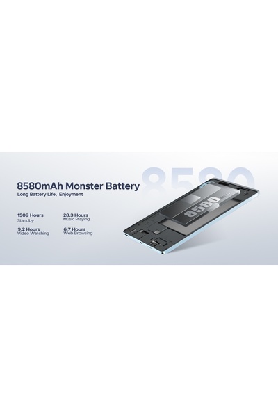 Doogee Tabletă U11 11 4/128 GB Wi-Fi Negru