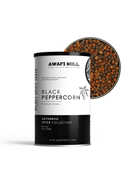 AWAFI MILL Black Peppercorns 250g | Kali Mirch | Piper nigrum