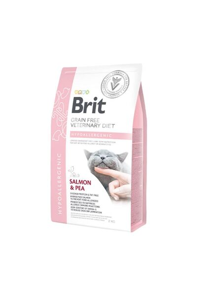 Brit Veterinary Diet Hypoallergenic Tahılsız Kedi Maması 2 Kg