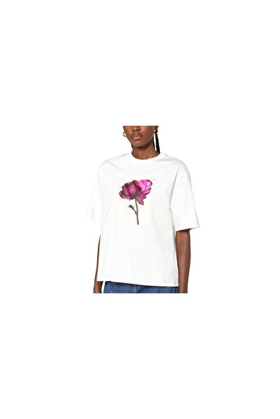 Ted Baker Γυναικείο T-shirt Floral Εκρού