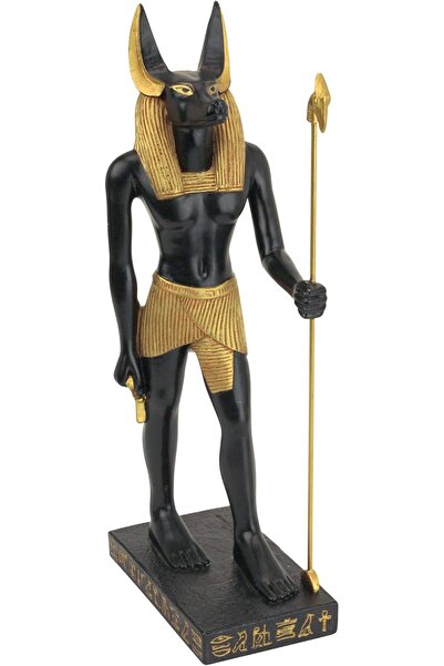 DESIGN TOSCANO Anubis, Mısır İmparatorluğu'nun tanrıçası, heykelcik